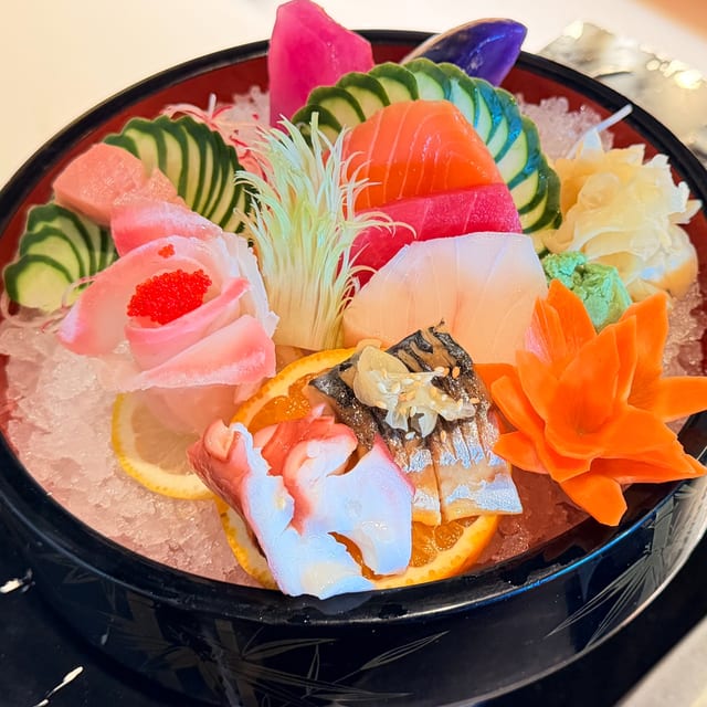 Sashimi Appetizers.