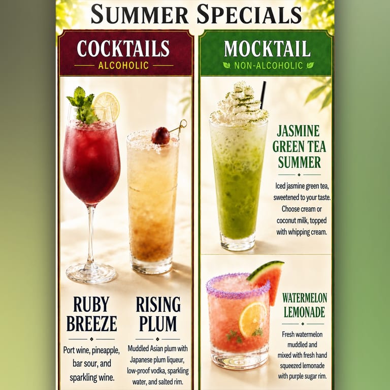 Summer Drinks!