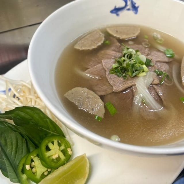 Vietnamese Pho Soup.