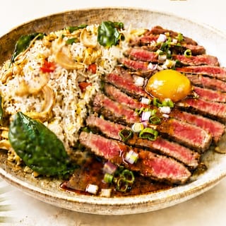 Tallow Fried Rice with Steak