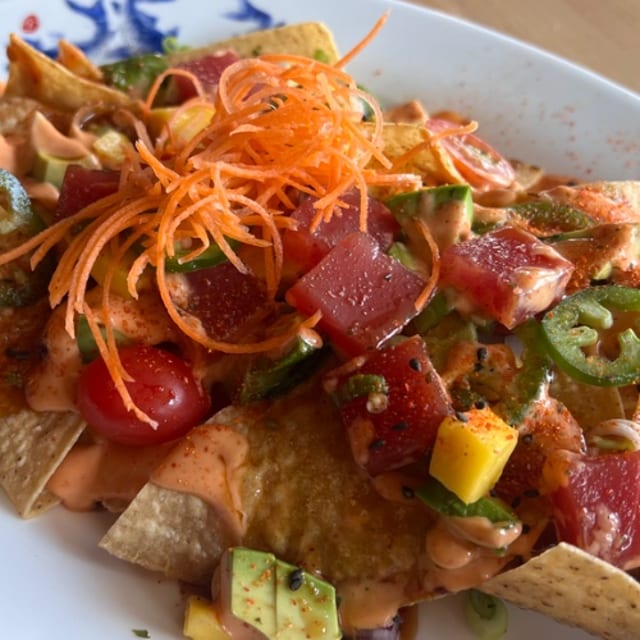 Poke Nachos.